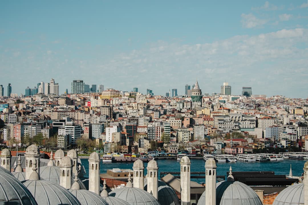 A view of a city from a roof of a building - Photo by Uladzislau Petrushkevich on Unsplash