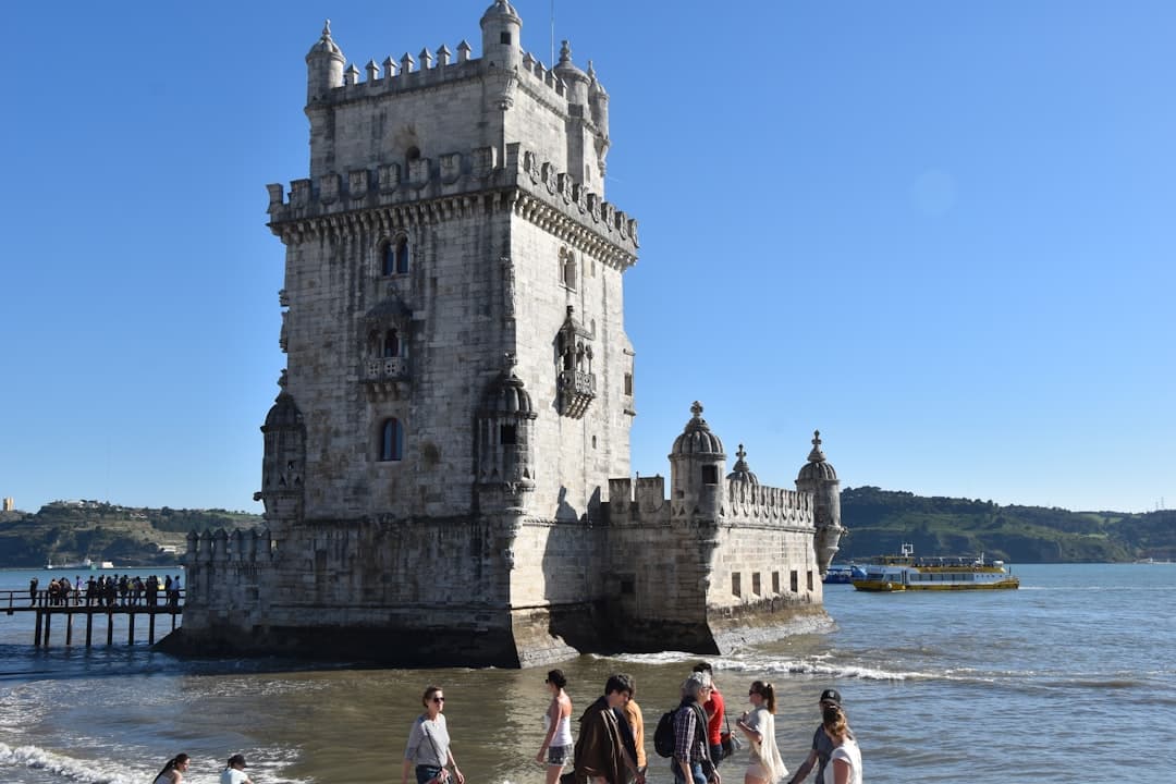 Belém Tower stands guard over the Tagus River estuary