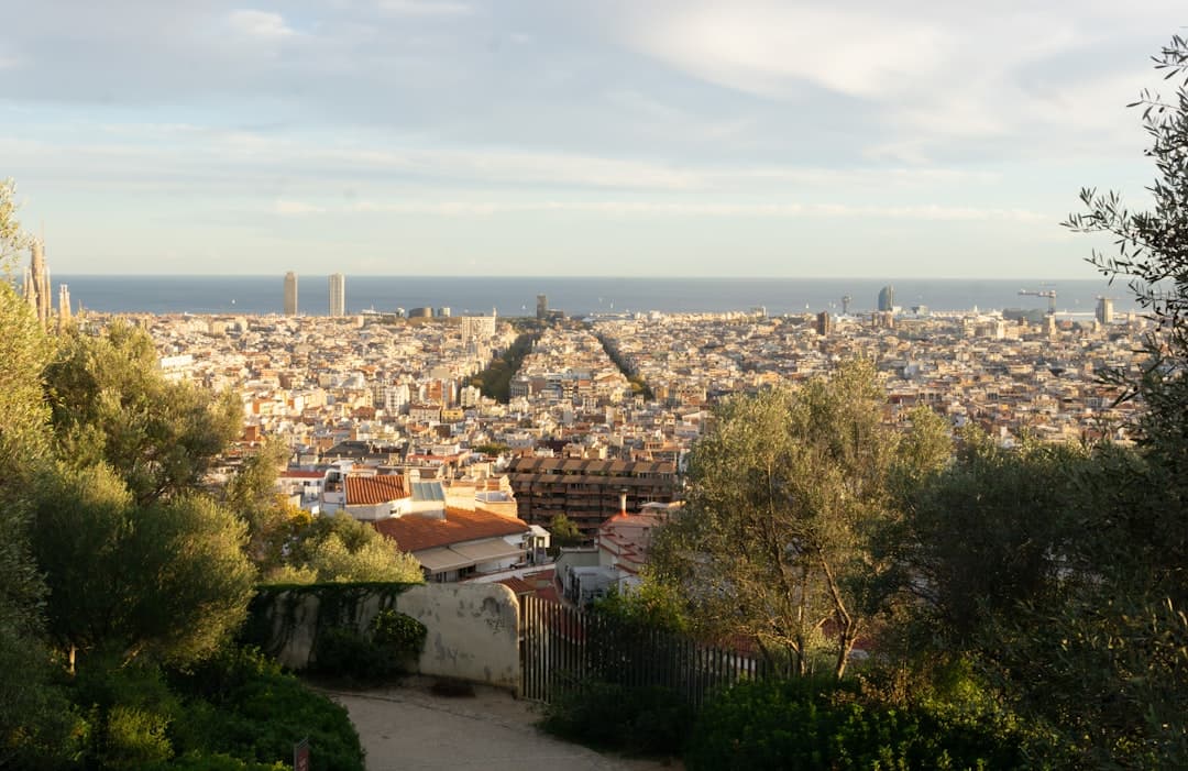 Panoramic view of a sprawling city with ocean backdrop. - Photo by Yefim Vedernikoff on Unsplash